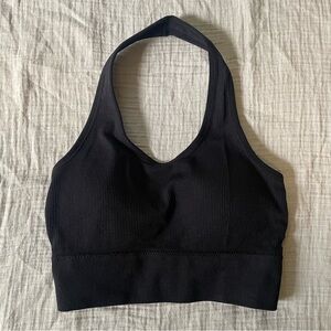 Black Halter Bralette